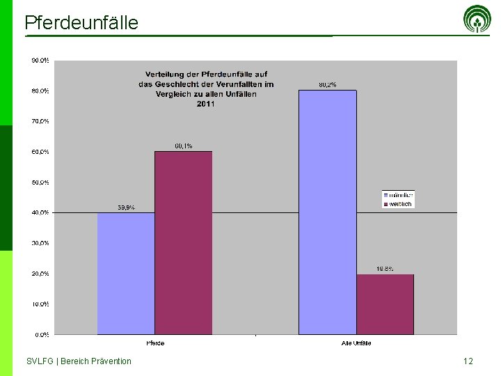 Pferdeunfälle SVLFG | Bereich Prävention 12 