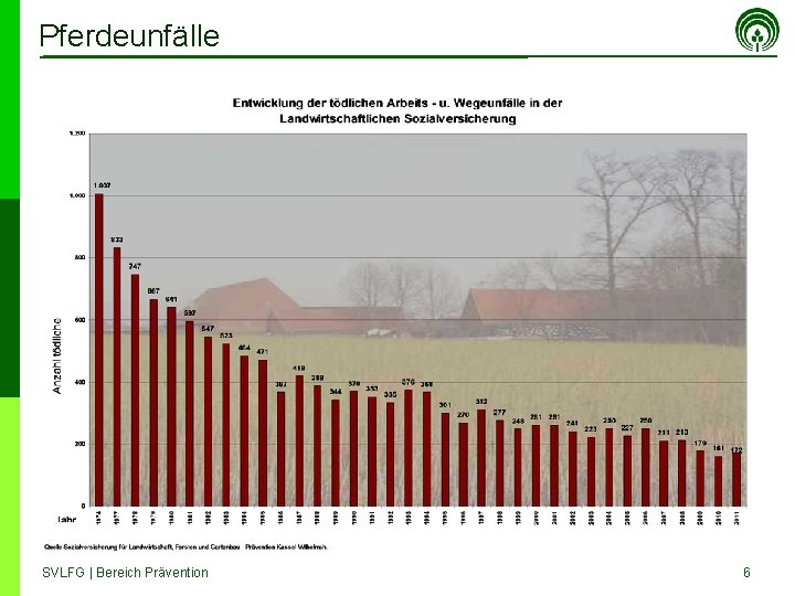 Pferdeunfälle SVLFG | Bereich Prävention 6 