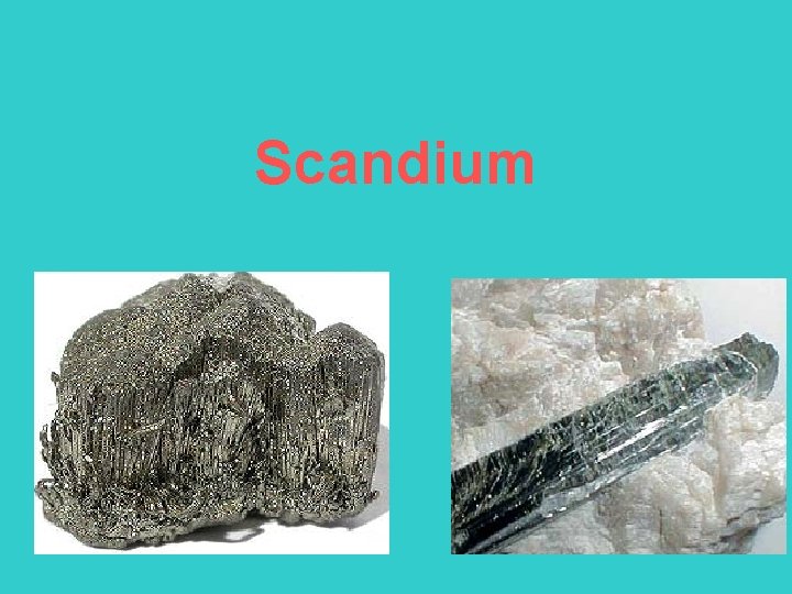 Scandium 