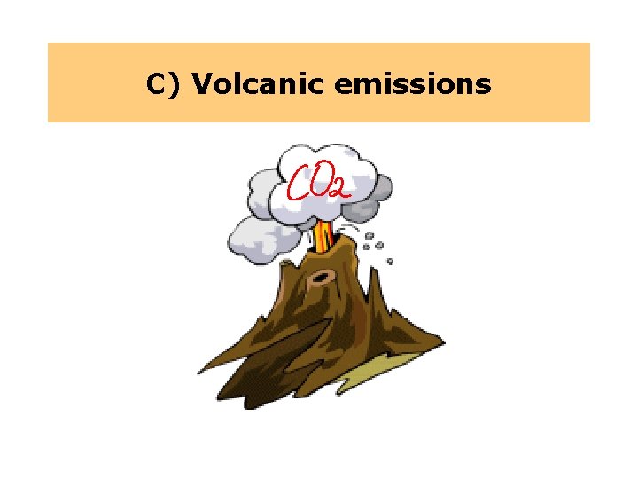 C) Volcanic emissions 