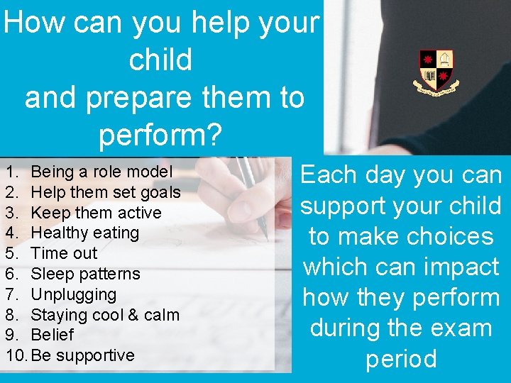 Bishop David Brown School How can you help your child and prepare them to