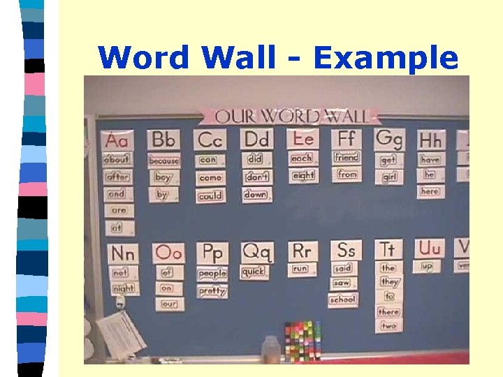 Word Wall - Example 