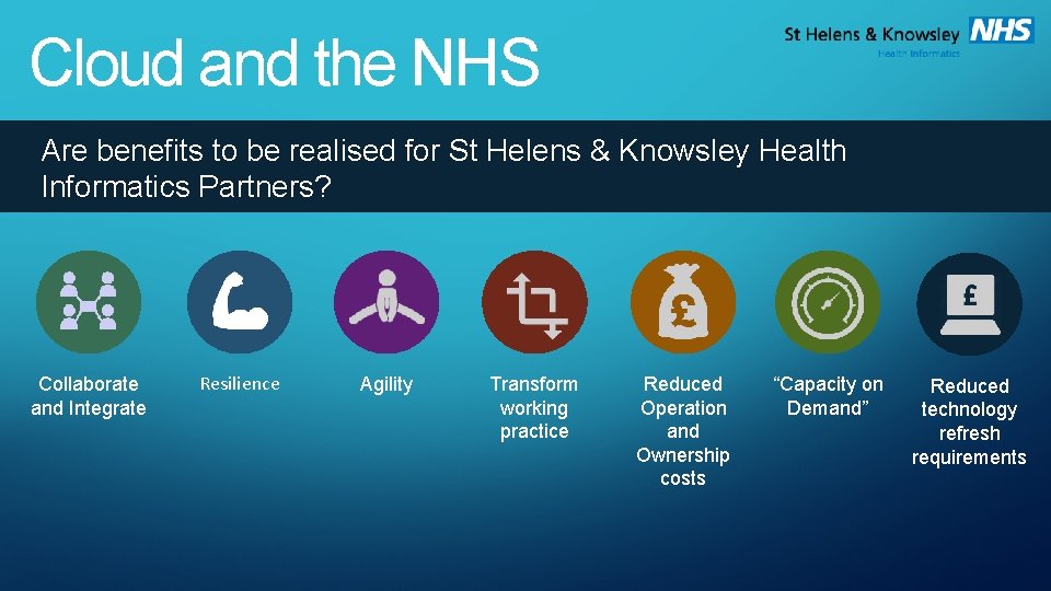 Cloud and the NHS Are benefits to be realised for St Helens & Knowsley