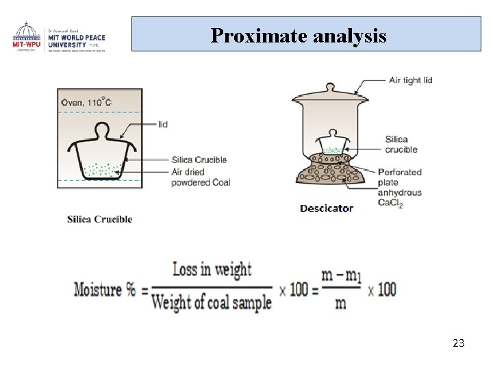 Proximate analysis 23 