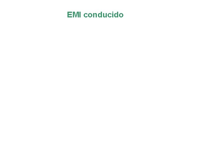 EMI conducido 