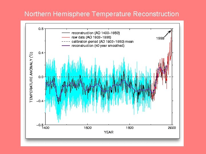Northern Hemisphere Temperature Reconstruction 