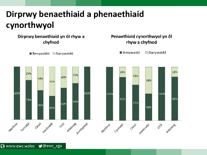 Dirprwy benaethiaid a phenaethiaid cynorthwyol 