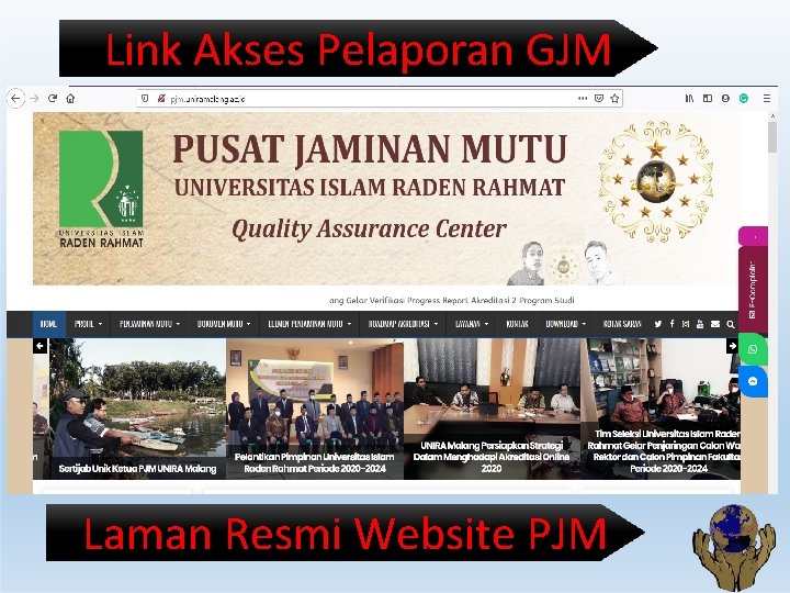 Link Akses Pelaporan GJM Laman Resmi Website PJM 