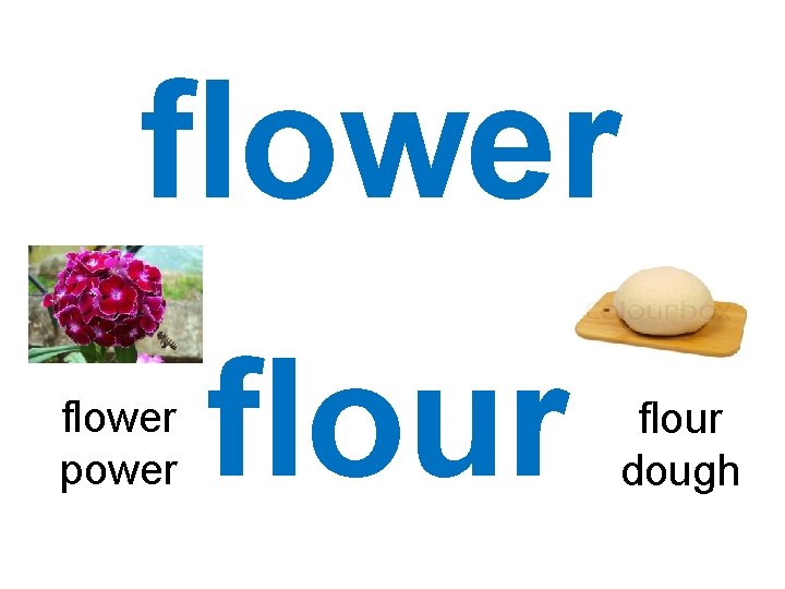 flower power flour dough 