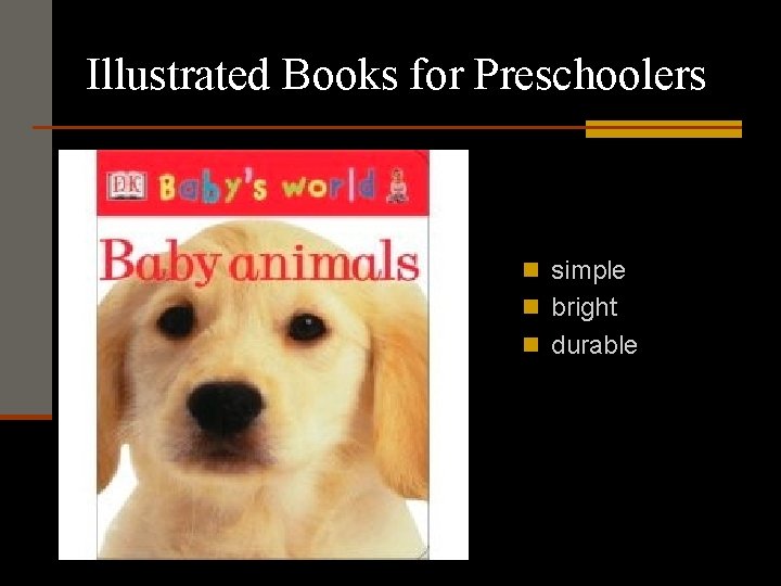 Illustrated Books for Preschoolers n simple n bright n durable 