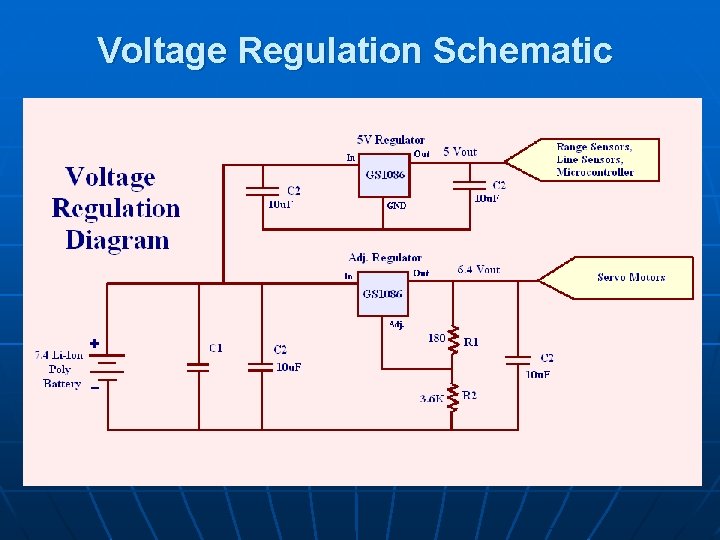 Voltage Regulation Schematic 