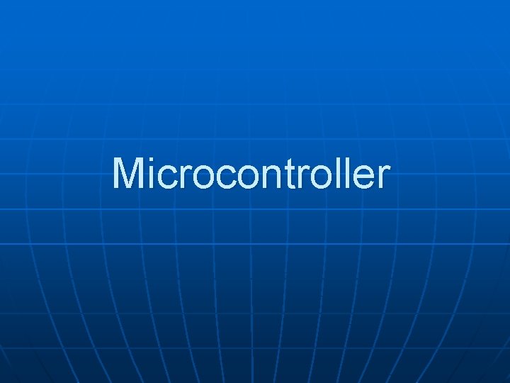 Microcontroller 