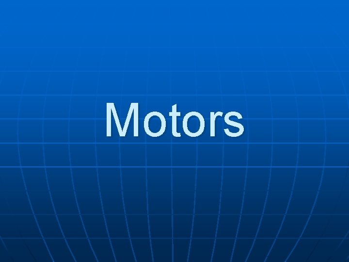 Motors 