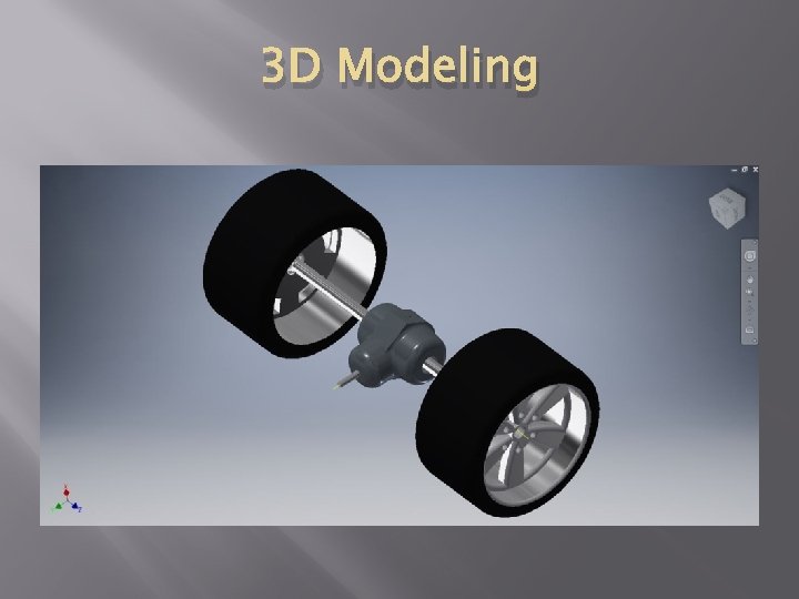 3 D Modeling 