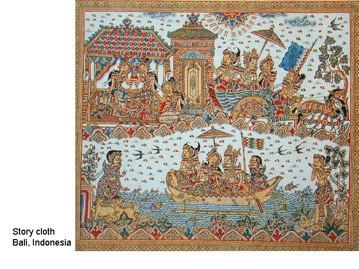 Story cloth Bali, Indonesia 