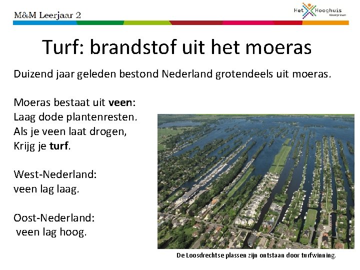 Turf: brandstof uit het moeras Duizend jaar geleden bestond Nederland grotendeels uit moeras. Moeras