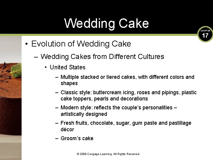 Wedding Cake • Evolution of Wedding Cake – Wedding Cakes from Different Cultures •