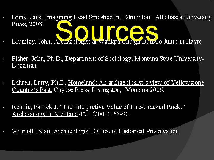 Boiling Stones and Bison Bones Appropriate for grades