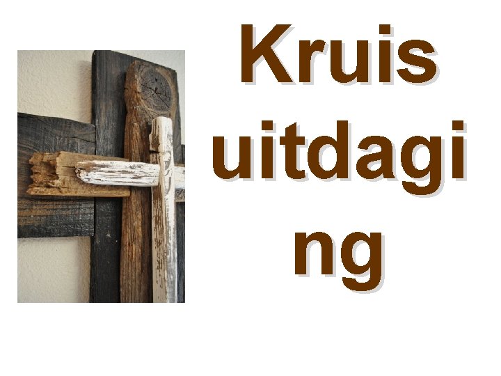 Kruis uitdagi ng 