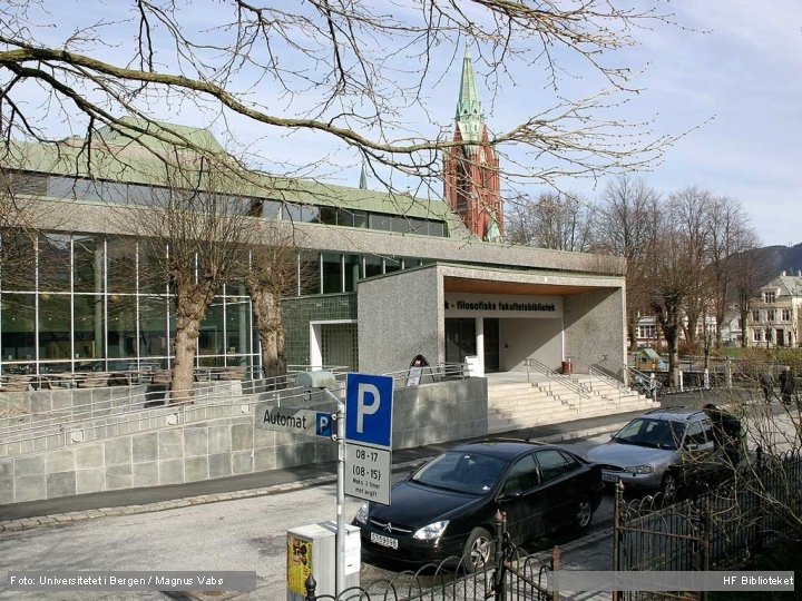 Foto: Universitetet i Bergen / Magnus Vabø HF Biblioteket 