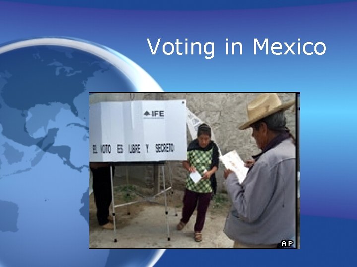 Voting in Mexico 