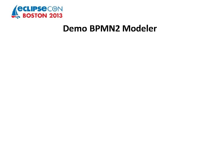 Demo BPMN 2 Modeler 
