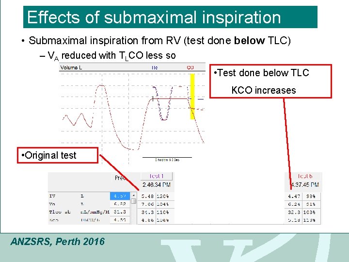 Click to edit Master title style Effects of submaximal inspiration • Submaximal inspiration from