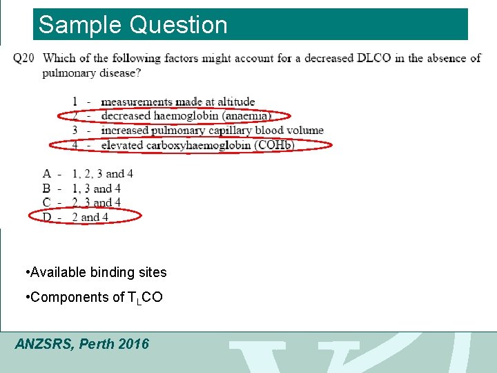 Click to edit Master title style Sample Question • Click to edit Master text