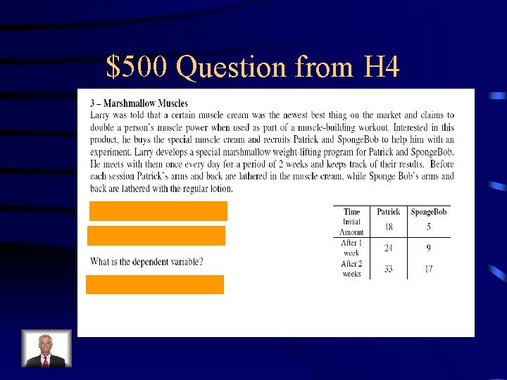 $500 Question from H 4 Your Text Here 