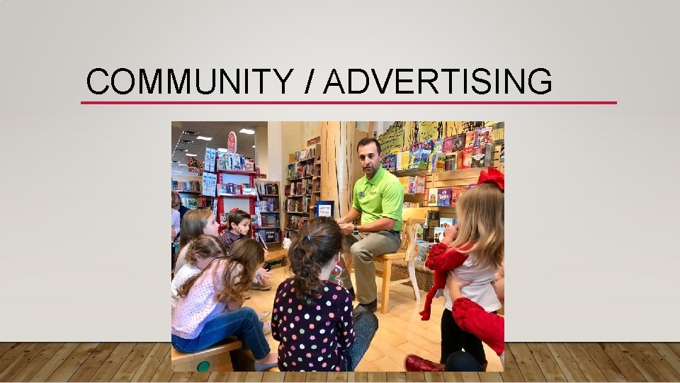 COMMUNITY / ADVERTISING 