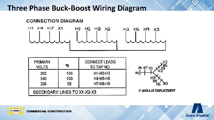 Three Phase Buck-Boost Wiring Diagram 