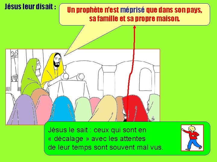 Jésus leur disait : Un prophète n’est méprisé que dans son pays, sa famille