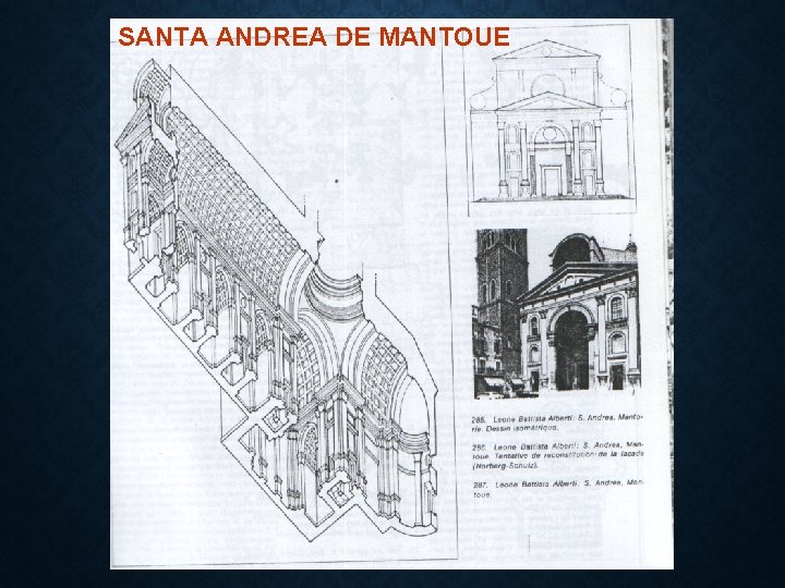 SANTA ANDREA DE MANTOUE 