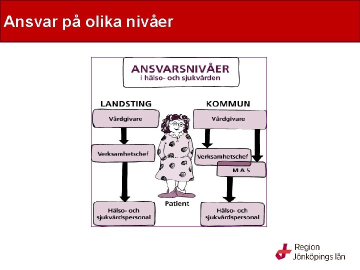 Ansvarpå på olika nivåer Ansvar 