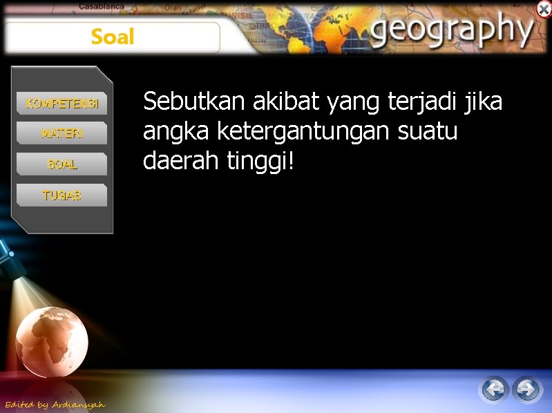 Soal KOMPETENSI MATERI SOAL TUGAS Edited by Ardiansyah Sebutkan akibat yang terjadi jika angka Soal KOMPETENSI MATERI SOAL TUGAS Edited by Ardiansyah Sebutkan akibat yang terjadi jika angka