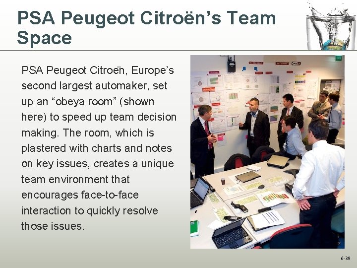 PSA Peugeot Citroën’s Team Space PSA Peugeot Citroe n, Europe’s second largest automaker, set