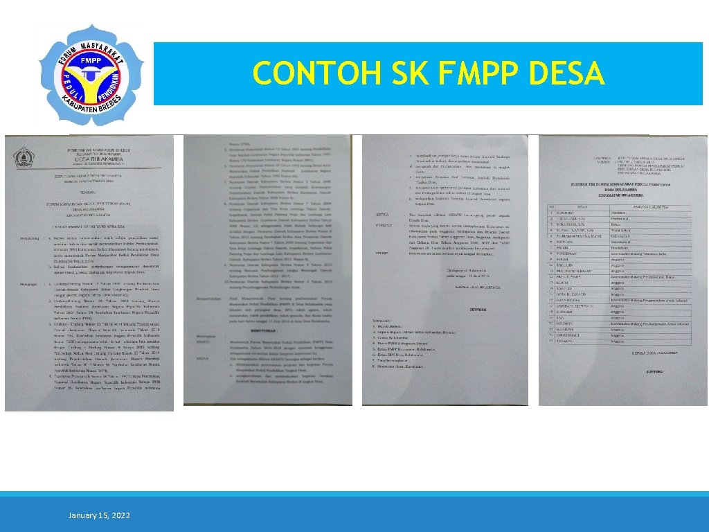 CONTOH SK FMPP DESA January 15, 2022 