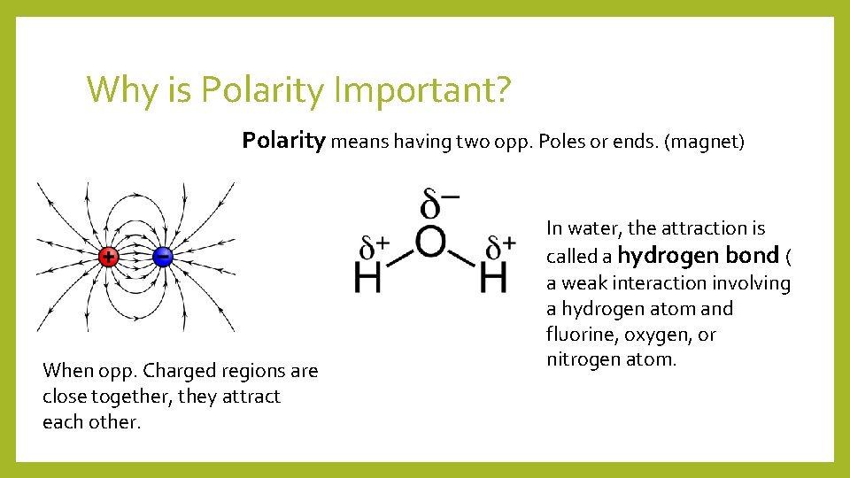 CHEMISTRY IN BIOLOGY Chapter 6 What Is Chemistry 
