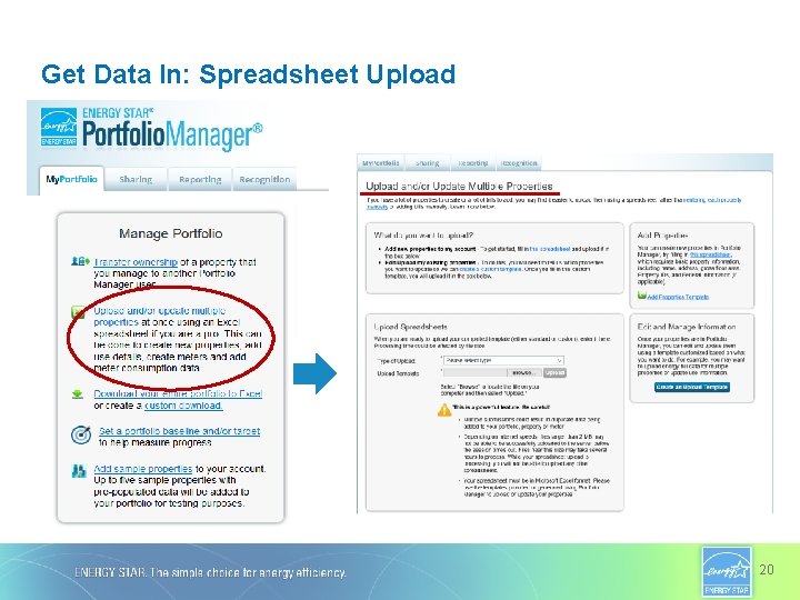 Get Data In: Spreadsheet Upload 20 