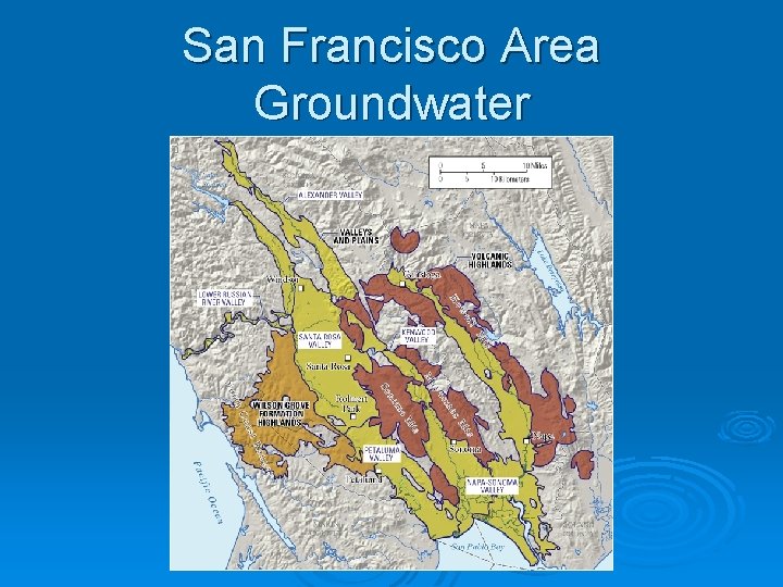 San Francisco Area Groundwater 