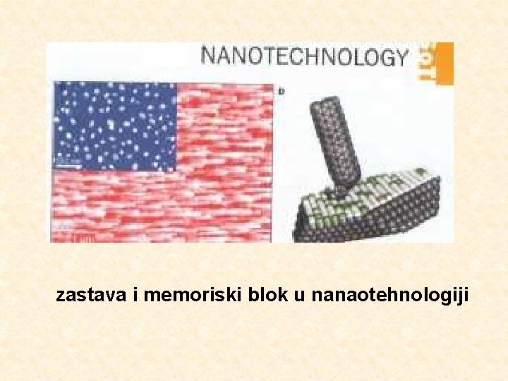 zastava i memoriski blok u nanaotehnologiji 