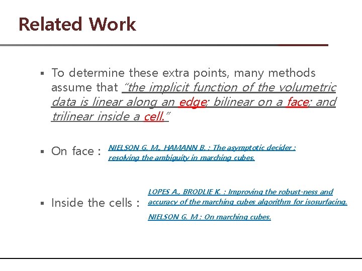 Related Work § To determine these extra points, many methods assume that “the implicit