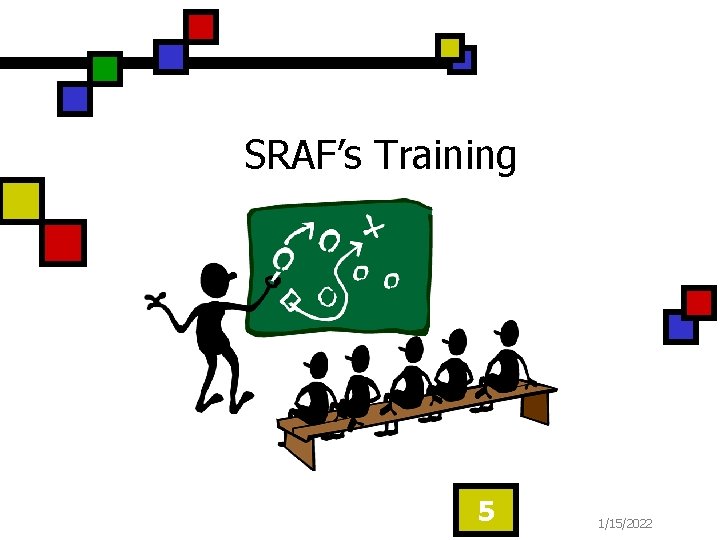 SRAF’s Training 5 1/15/2022 