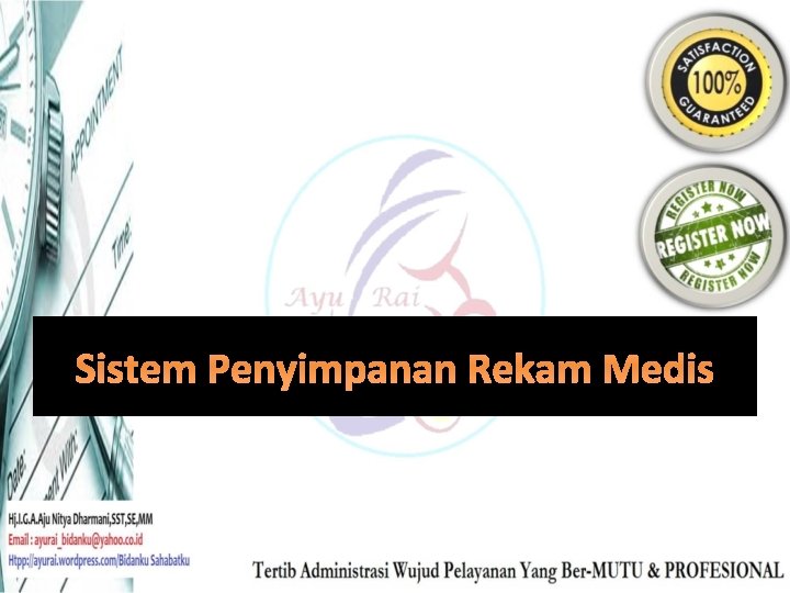 Sistem Penyimpanan Rekam Medis 