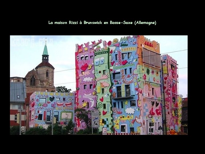 La maison Rizzi à Brunswick en Basse-Saxe (Allemagne) 