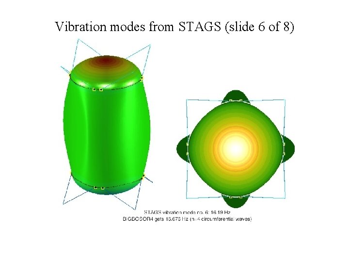 Vibration modes from STAGS (slide 6 of 8) 