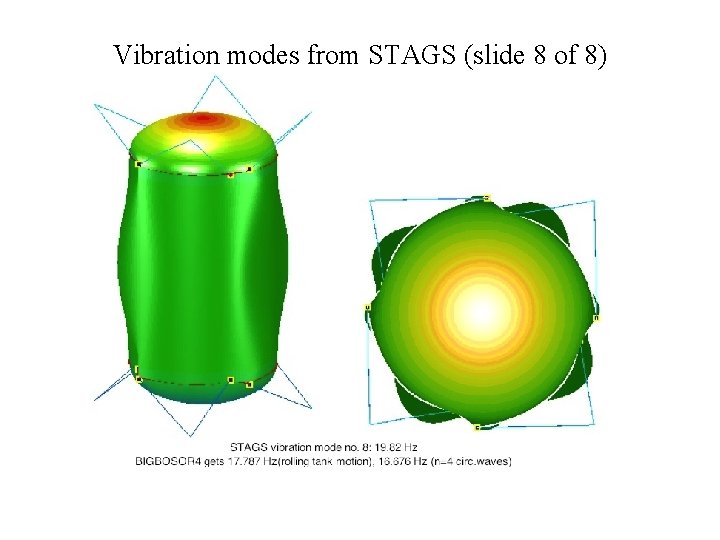 Vibration modes from STAGS (slide 8 of 8) 