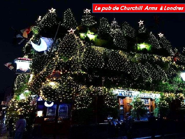 Le pub de Churchill Arms à Londres 