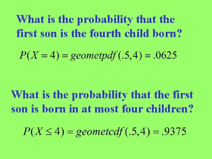 What is the probability that the first son is the fourth child born? What