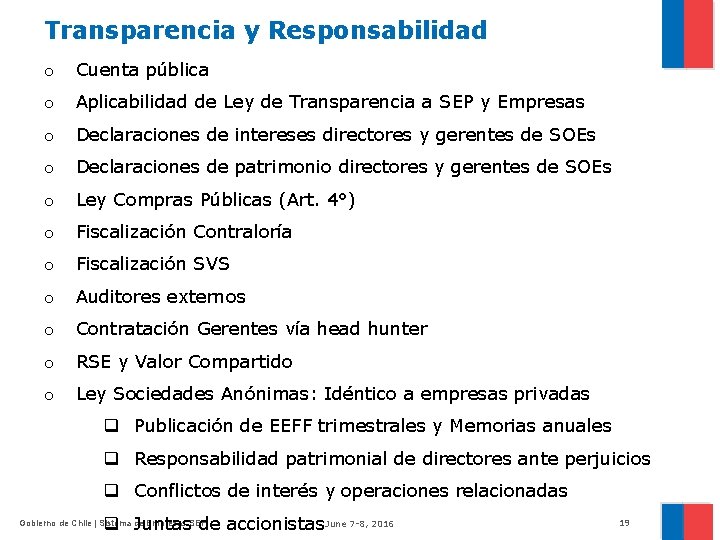 Transparencia y Responsabilidad o Cuenta pública o Aplicabilidad de Ley de Transparencia a SEP